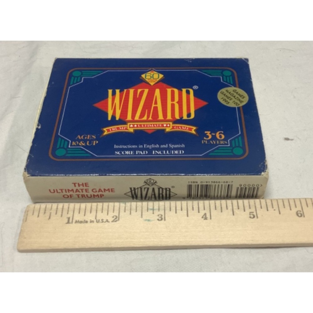 The Original WIZARD Card Game US Games Systems vintage Complete - Picture 9 of 10